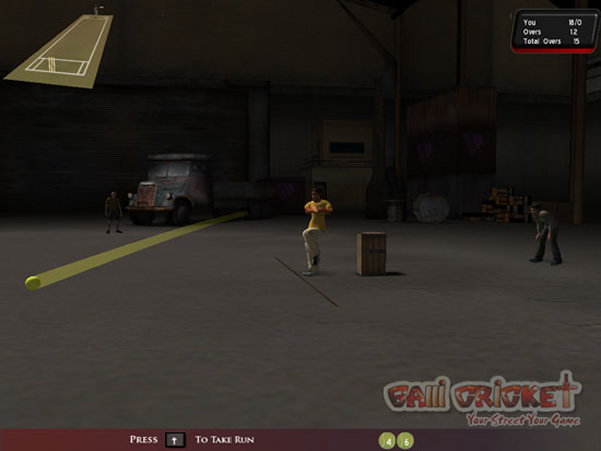Galli Cricket Screenshot