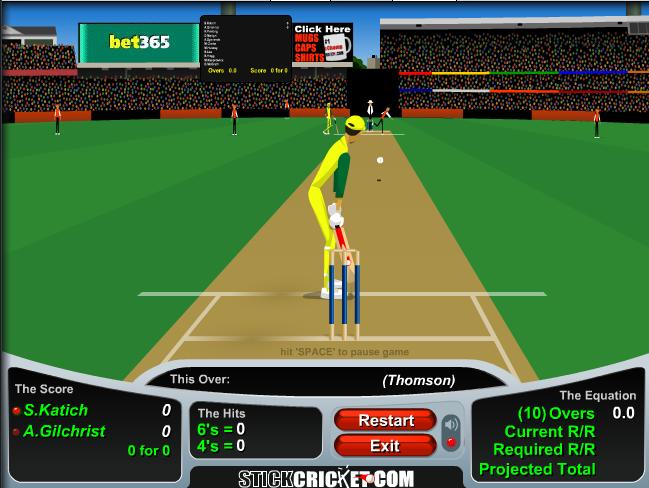 cricket games to play. Play Viewed: 200735 times