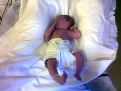 The arrival of Liam Robert Sinclair