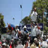 Fans enjoying their day as Australia dominate