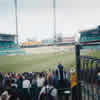 First Session of Play with Ronnie Irani and Nasser Hussain at the crease