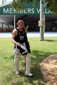 Paul Collingwood leaving training