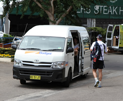 England team van