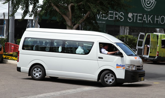 England team van