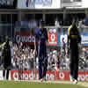 Andrew Flintoff does some gardening