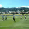 Some Bangladesh fielders having catching practice