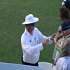 Paul Reiffel signing autographs