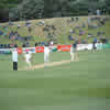 Shoaib Akhtar bowling to Mark Richardson