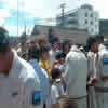 New Zealand players signing autographs