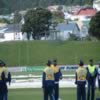 Chaminda Vaas & Lasith Malinga (facing the camera)