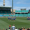 England having fielding drills