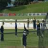 Tillakaratne Dilshan, Chaminda Vaas, Faveez Maharoof & Ruchira Perera(far right)