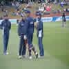 Michael Clarke, Matthew Hayden and Ricky Ponting