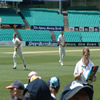 Matthew Hoggard in bowling practice