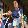 Phil Jaques signing autographs