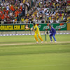 Adam Gilchrist flicks one down legside