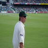 Glenn McGrath in the field