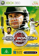 Brian Lara / Ricky Ponting International Cricket 2007 - Box Shots