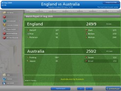 Cricket Coach 2009 Screenshot