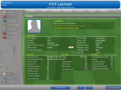 Cricket Coach 2009 Screenshot